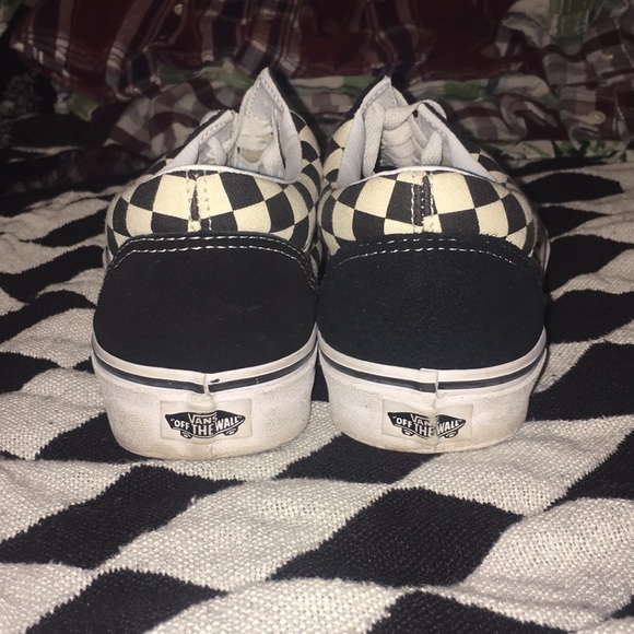 Old Skool Checkerboard Vans - Picture 3 of 3